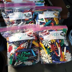 K’NEX Multiple Set Mix Building Blocks Construction Tinker Toys Boys Girls